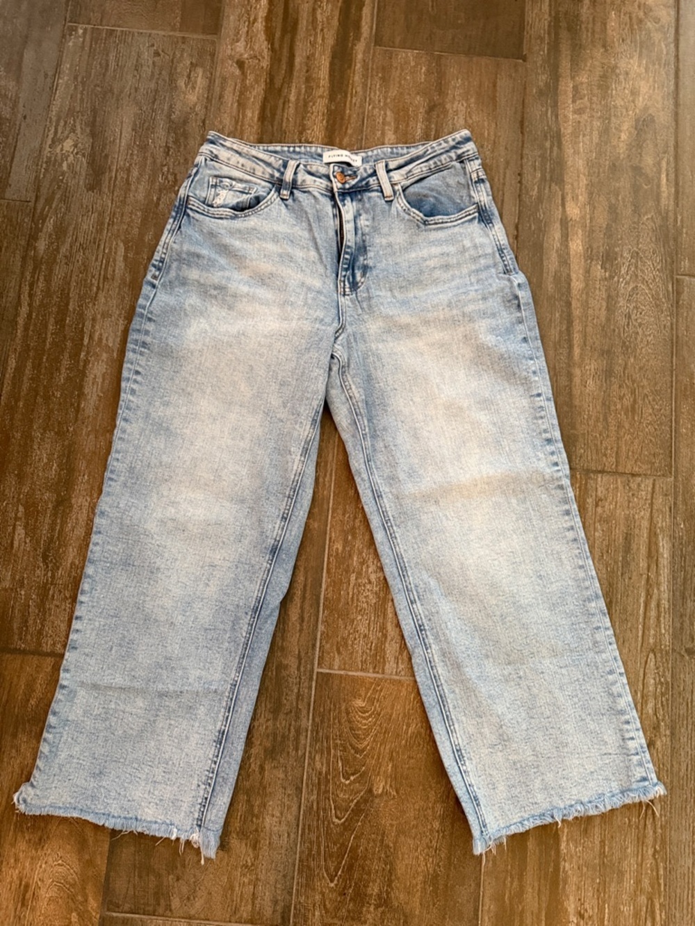 Flying Monkey Light Blue Washed Denim Jeans
